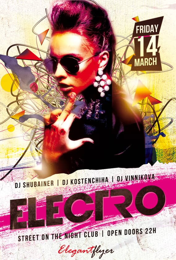 Photoshop Vorlagen für euren Party-Flyer