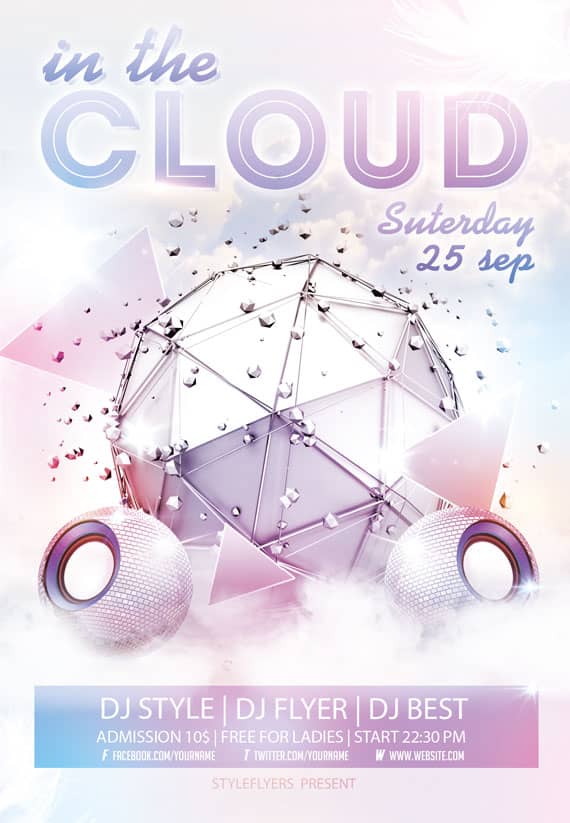 Photoshop Vorlagen für euren Party-Flyer
