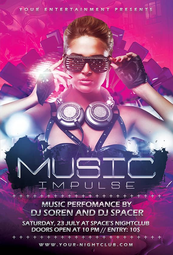 Photoshop Vorlagen für euren Party-Flyer